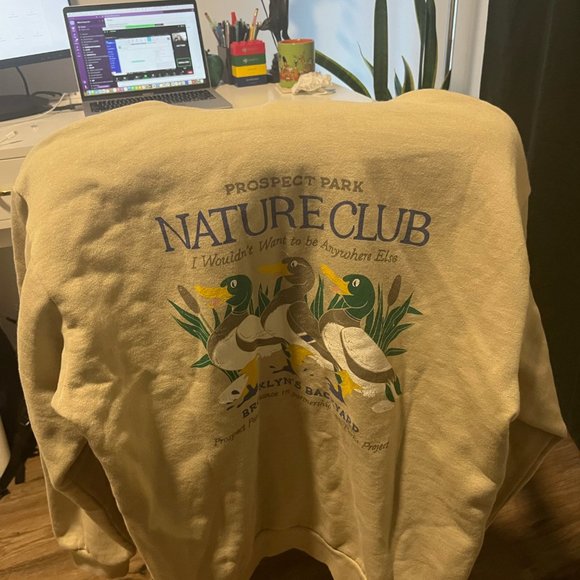 NEW mens prospect park nature club hoodie/sweatshirt (New with tags)! - Picture 3 of 4